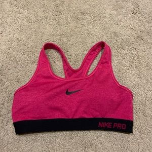 Nike Pro Pink Sports Bra